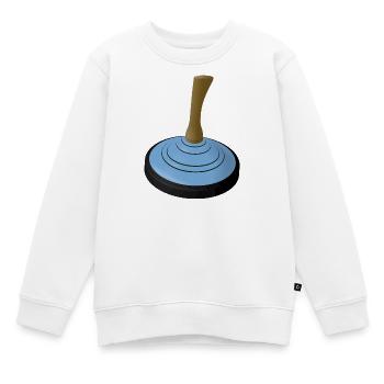 2025-EISSTOCK-hellblau - Sweat Premium enfant bio - blanc - Devant - AI Model Kid Male (0cm)
