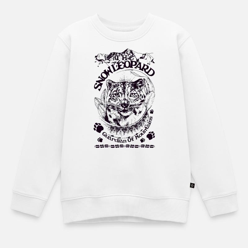 ONCE - Sweat Premium enfant bio - blanc