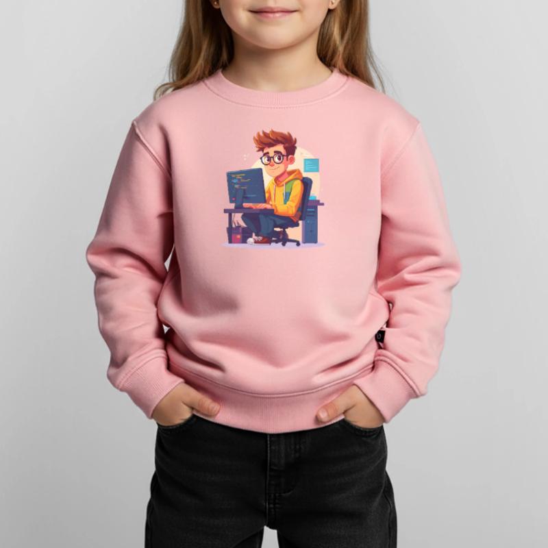Programmierer oder Nerd Kinder Premium Organic Sweatshirt