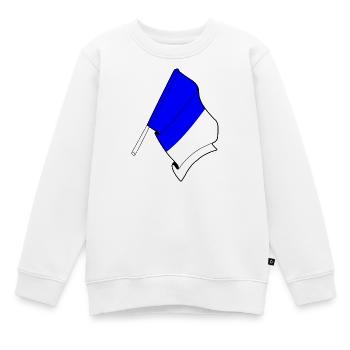 Stolz auf Spa - Kinder Premium Organic Sweatshirt - Weiß - Vorne - AI Model Kid Male (0cm)