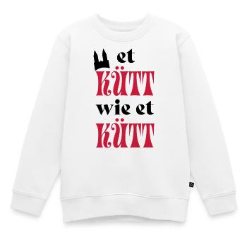 Karneval - Kinder Premium Organic Sweatshirt - Weiß - Vorne - AI Model Kid Male (0cm)