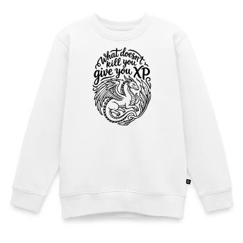 XP gamer - Sweat Premium enfant bio - blanc - Devant - AI Model Kid Male (0cm)