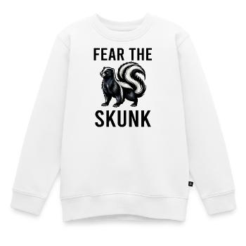 Zoo Gardien de zoo Gardien de zoo Vintage Zoo Wildlife - Sweat Premium enfant bio - blanc - Devant - AI Model Kid Male (0cm)