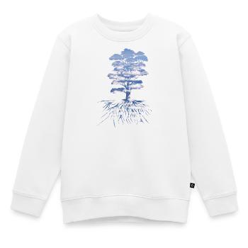 l'Arbre - Sweat Premium enfant bio - blanc - Devant - AI Model Kid Male (0cm)
