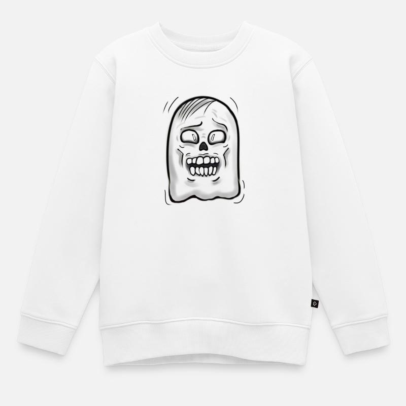 Geist - Kinder Premium Organic Sweatshirt - Weiß