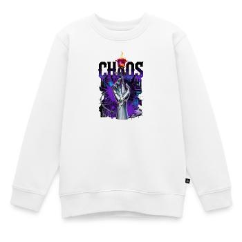 Circuit Rose Rising - Sweat Premium enfant bio - blanc - Devant - AI Model Kid Male (0cm)