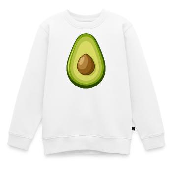 avocat - Sweat Premium enfant bio - blanc - Devant - AI Model Kid Male (0cm)