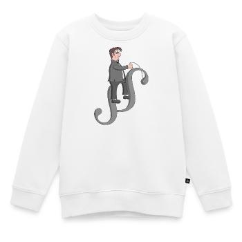 Avocat drôle - Sweat Premium enfant bio - blanc - Devant - AI Model Kid Male (0cm)