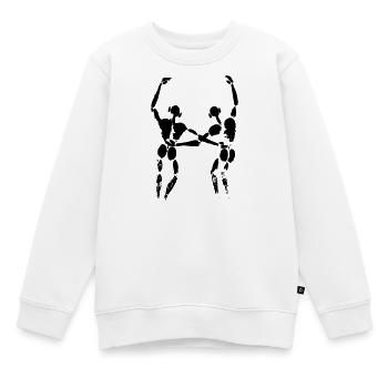 Freunde - Kinder Premium Organic Sweatshirt - Weiß - Vorne - AI Model Kid Male (0cm)