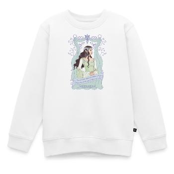 Le Seigneur Des Anneaux Arwen Avec Citation - Sweat Premium enfant bio - blanc - Devant - AI Model Kid Male (0cm)