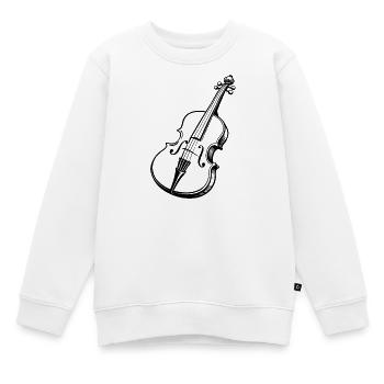 Cello - Kinder Premium Organic Sweatshirt - Weiß - Vorne - AI Model Kid Male (0cm)