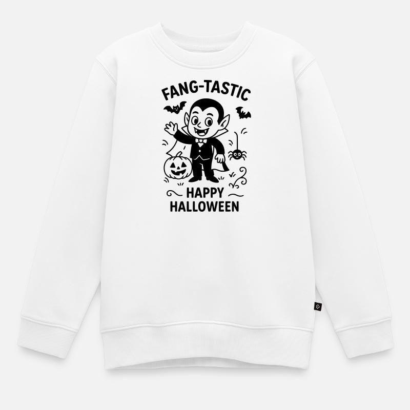 Dracula - Sweat Premium enfant bio - blanc