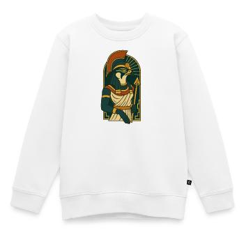 Horus - Sweat Premium enfant bio - blanc - Devant - AI Model Kid Male (0cm)