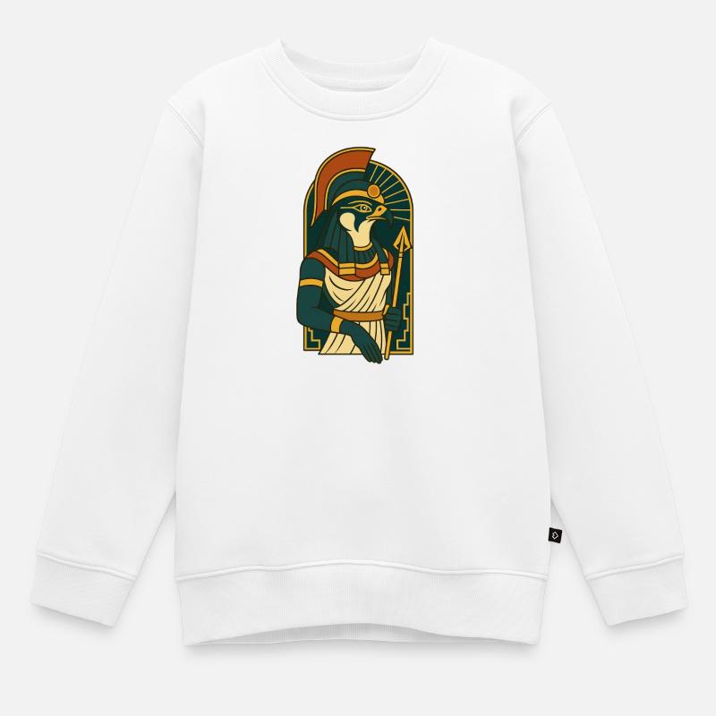 Horus - Sweat Premium enfant bio - blanc