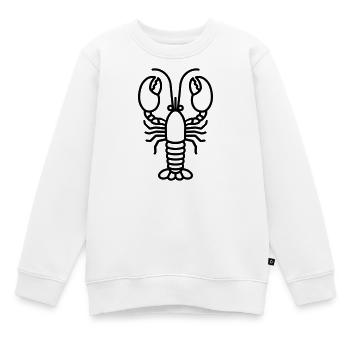 Homard - Sweat Premium enfant bio - blanc - Devant - AI Model Kid Male (0cm)
