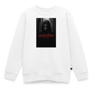 Black_Moods_Vol_2_2k_origin - Kinder Premium Organic Sweatshirt - Weiß - Vorne - AI Model Kid Male (0cm)