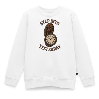 Urbex - Stadterkundung - Kinder Premium Organic Sweatshirt - Weiß - Vorne - AI Model Kid Male (0cm)