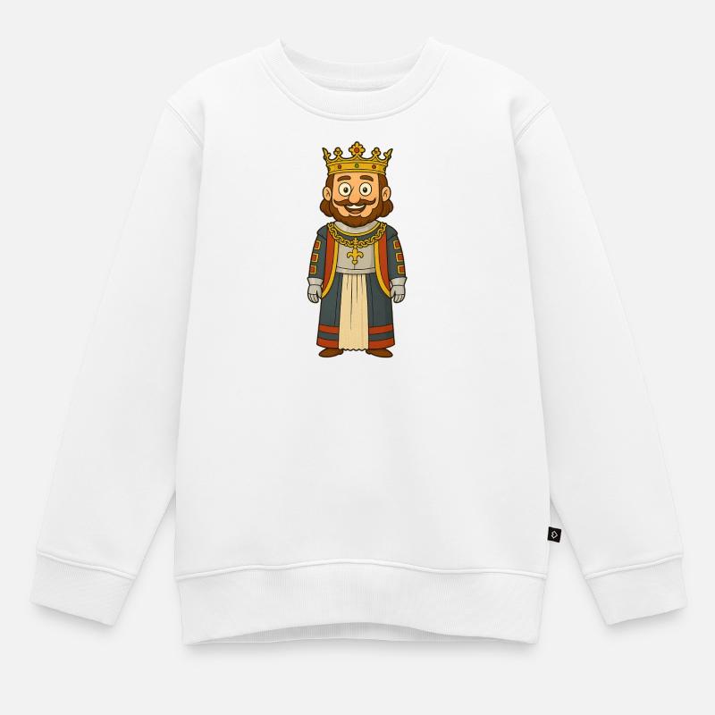 Géant josemiguelérique - Sweat Premium enfant bio - blanc
