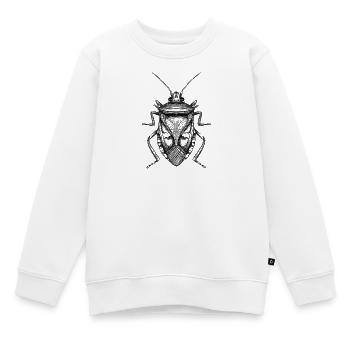 Punaise - Sweat Premium enfant bio - blanc - Devant - AI Model Kid Male (0cm)