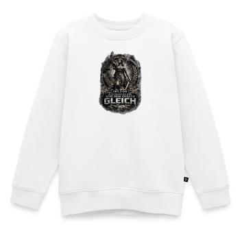 Gerechtigkeit Vor Dem Gesetz - Kinder Premium Organic Sweatshirt - Weiß - Vorne - AI Model Kid Male (0cm)