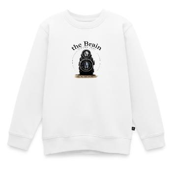 Motif de mise au point vintage pour appareil photo - Sweat Premium enfant bio - blanc - Devant - AI Model Kid Male (0cm)
