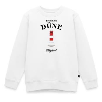 Leuchtturm auf Düne, Insel bei Helgoland, Nordsee - Kinder Premium Organic Sweatshirt - Weiß - Vorne - AI Model Kid Male (0cm)