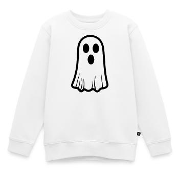 geist - Kinder Premium Organic Sweatshirt - Weiß - Vorne - AI Model Kid Male (0cm)