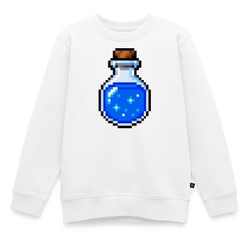 T-shirt de jeu Retro Pixel Potion - Sweat Premium enfant bio - blanc - Devant - AI Model Kid Male (0cm)