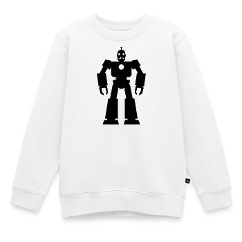 Robots – Technologie de l’IA Science-fiction Nerd Design - Sweat Premium enfant bio - blanc - Devant - AI Model Kid Male (0cm)
