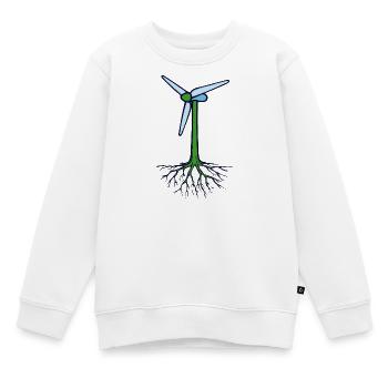 Mutter Erde Umweltschützer Naturschutz Klimaschutz - Kinder Premium Organic Sweatshirt - Weiß - Vorne - AI Model Kid Male (0cm)