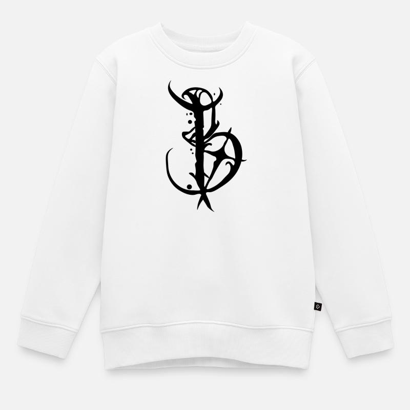 B - Sweat Premium enfant bio - blanc