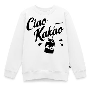 Graduating class 4d - Kids Premium Organic Sweatshirt - white - Front - AI Model Kid Male (0cm)