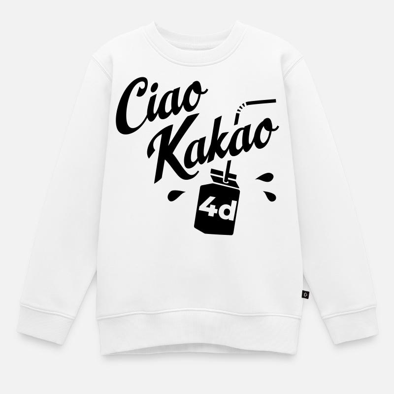 Graduating class 4d - Kids Premium Organic Sweatshirt - white