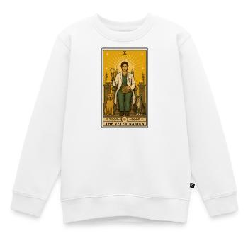 Tierarzt | Tiere Beruf Tarot - Kinder Premium Organic Sweatshirt - Weiß - Vorne - AI Model Kid Male (0cm)