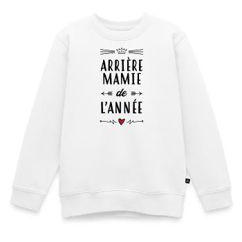 Großmütter / Oma / Mami / Großmutter / Mamy - Kinder Premium Organic Sweatshirt - Weiß - Vorne - AI Model Kid Male (0cm)