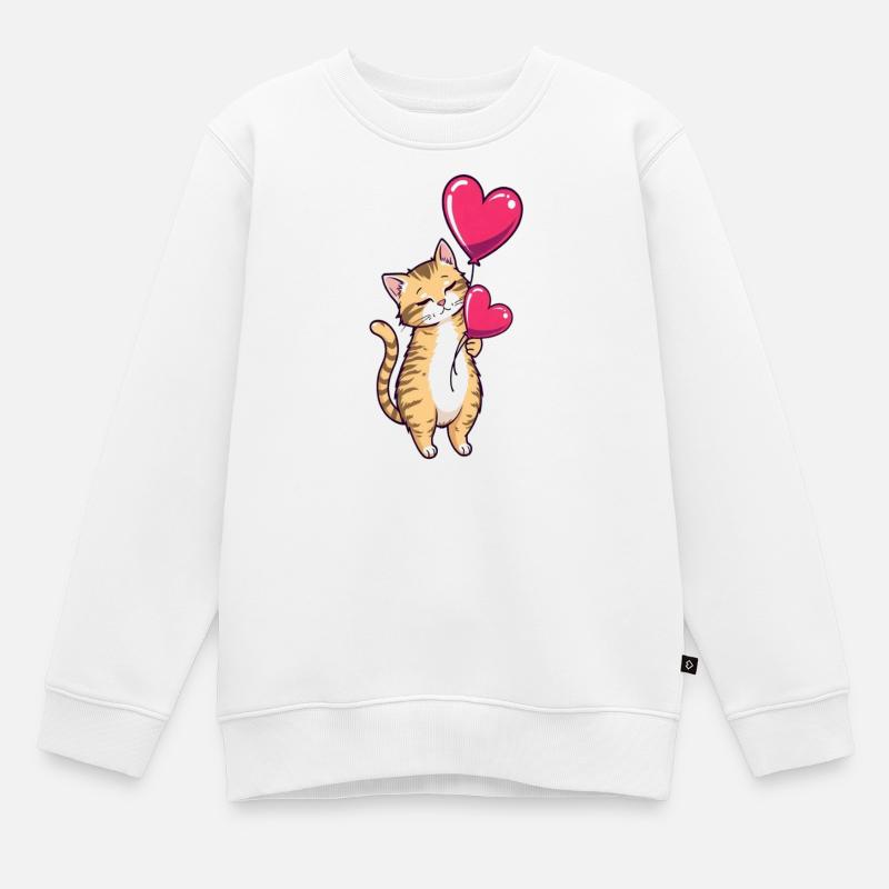 Muttertags Geschenk Mutter Muttertag Geschenkidee  - Kinder Premium Organic Sweatshirt - Weiß