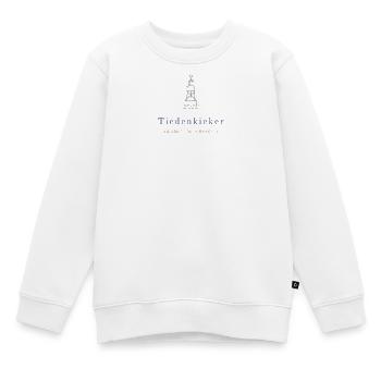 Tiedenkieker Hamburg Leuchtturm Plattdeutsch - Kinder Premium Organic Sweatshirt - Weiß - Vorne - AI Model Kid Male (0cm)