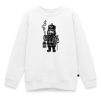 Fumoir mineur - Sweat Premium enfant bio - blanc - Devant - AI Model Kid Male (0cm)