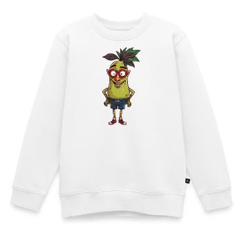 fruit - Sweat Premium enfant bio - blanc - Devant - AI Model Kid Male (0cm)