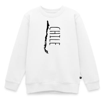 Chile - Kinder Premium Organic Sweatshirt - Weiß - Vorne - AI Model Kid Male (0cm)