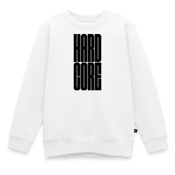 Hardcore - Kinder Premium Organic Sweatshirt - Weiß - Vorne - AI Model Kid Male (0cm)