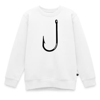 Haken - Kinder Premium Organic Sweatshirt - Weiß - Vorne - AI Model Kid Male (0cm)