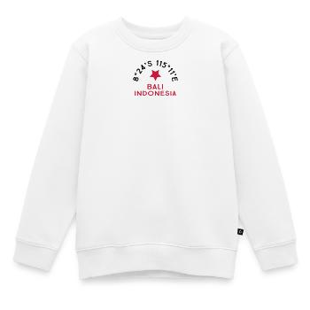 Bali - Sweat Premium enfant bio - blanc - Devant - AI Model Kid Male (0cm)