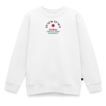Dubai - Kinder Premium Organic Sweatshirt - Weiß - Vorne - AI Model Kid Male (0cm)