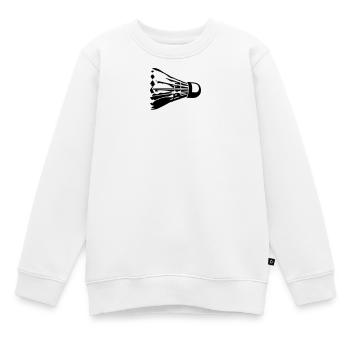 Federball - Kinder Premium Organic Sweatshirt - Weiß - Vorne - AI Model Kid Male (0cm)