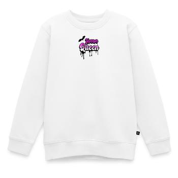 Horror Queen - Kinder Premium Organic Sweatshirt - Weiß - Vorne - AI Model Kid Male (0cm)