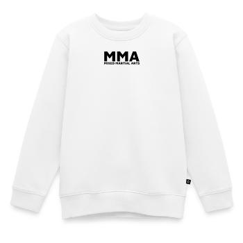 MMA - Kinder Premium Organic Sweatshirt - Weiß - Vorne - AI Model Kid Male (0cm)