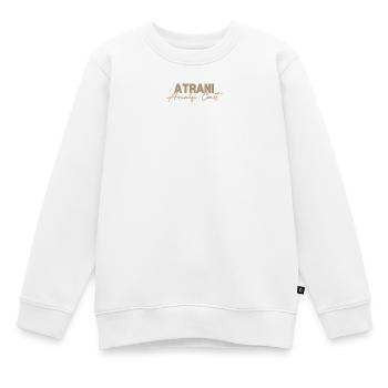 Atrani Amalfiküste Bühnenbild - Kinder Premium Organic Sweatshirt - Weiß - Vorne - AI Model Kid Male (0cm)