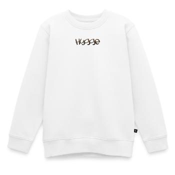 hygge - Sweat Premium enfant bio - blanc - Devant - AI Model Kid Male (0cm)