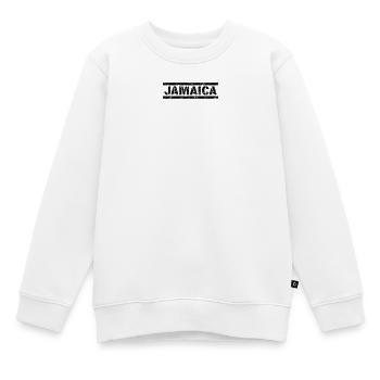 Jamaïque - Sweat Premium enfant bio - blanc - Devant - AI Model Kid Male (0cm)